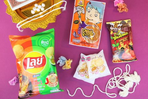 Halloween theme snacks in Thailand