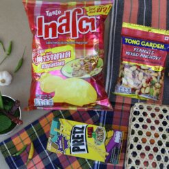 Thai snacks representing the Northeastern Thai cuisine
