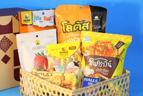 Delicious thai snacks from Heap brand thai snack subscription box